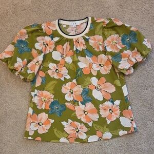 THML Multicolor Floral Top